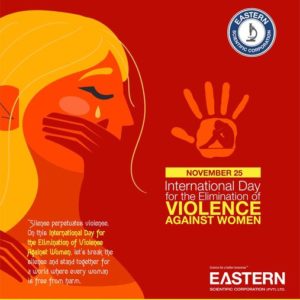 International Day for the Elimination of Violence against Women is observed to emphasize the need for stepping up and supporting different prevention strategies to stop gender-based violence. This will lead to a safer and more equal world for women and girls. #EasternScientificCorporation #escientificpk #ViolenceAgainstWomen #GenderEquality #SexualAbuse #UNO